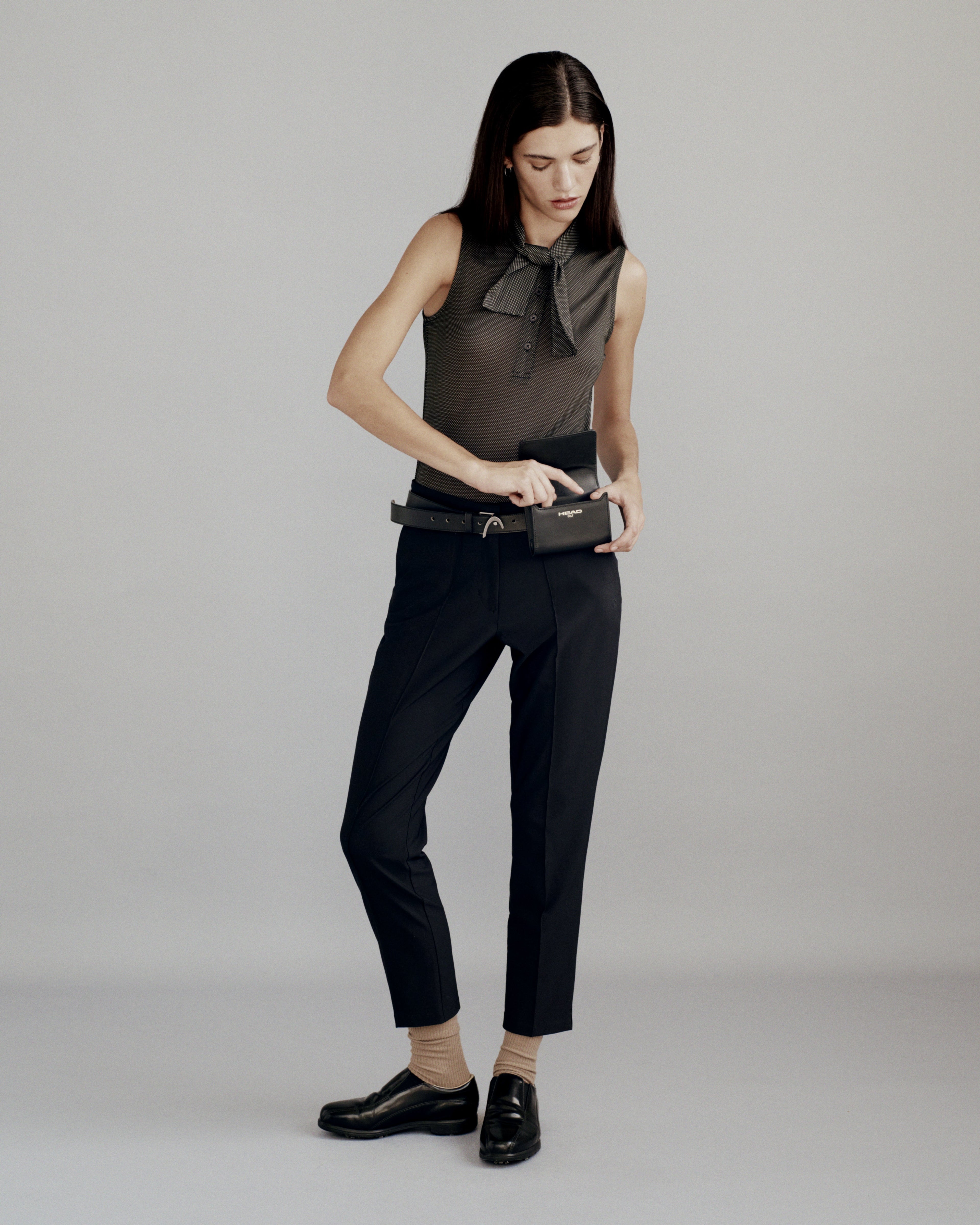 Tie Collar Top