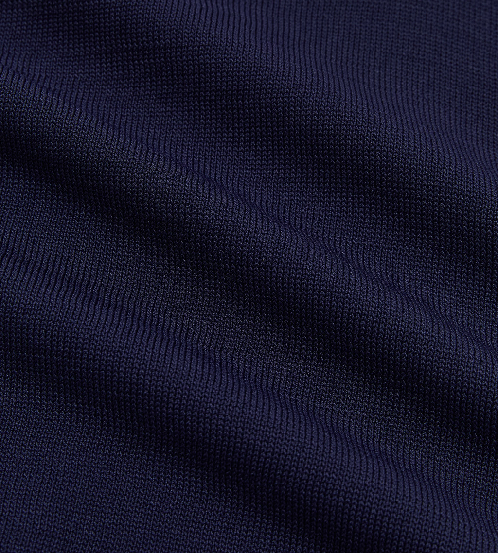 Stripe Knit Polo