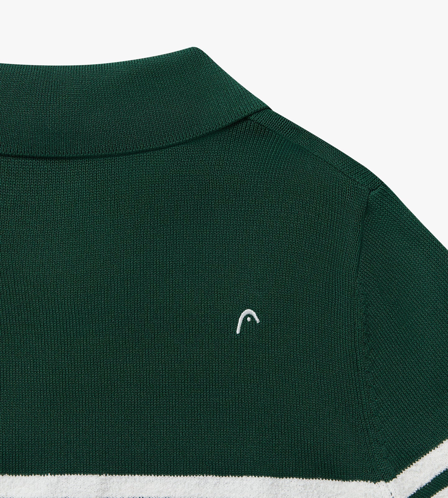 Stripe Knit Polo