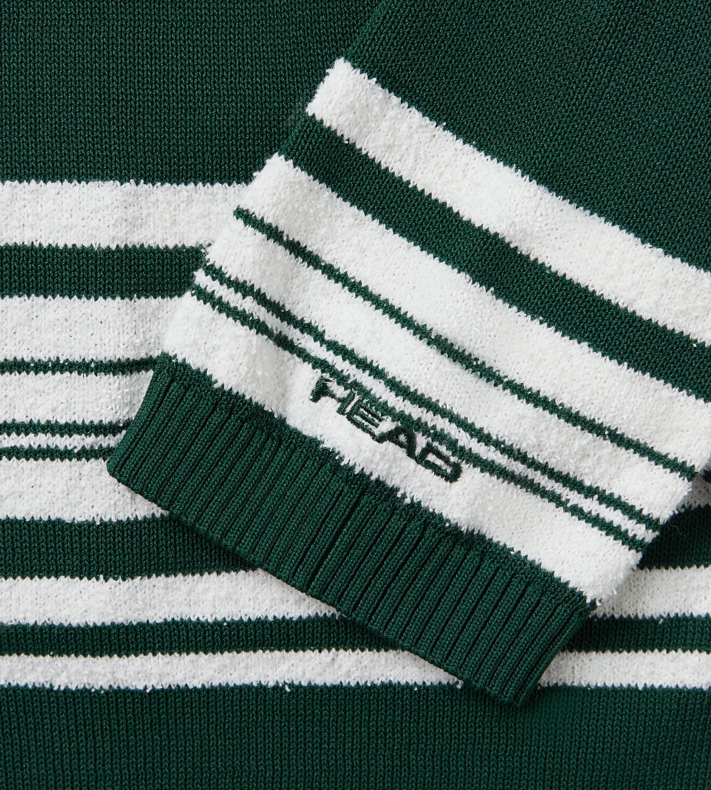 Stripe Knit Polo